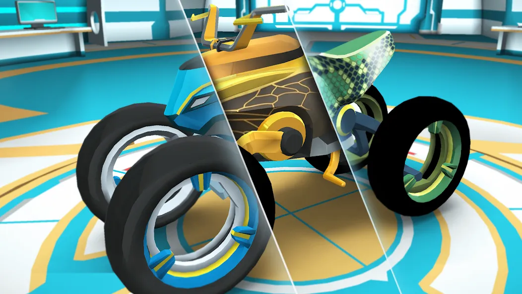 Gravity Rider: Space Bike Race (Гравити Райдер) МОД/Взлом [Меню, Бесконечные монеты и Открытые уровни] Screenshot 1
