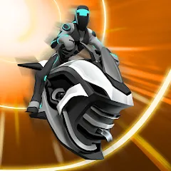 Скачать Gravity Rider: Space Bike Race Взлом (Много денег) на Андроид бесплатно