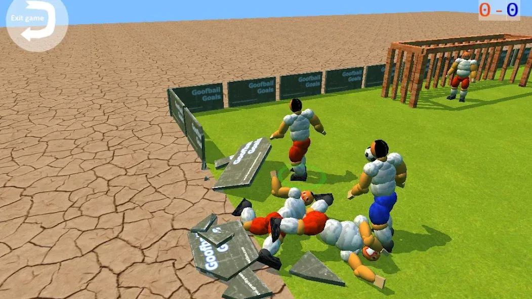 Goofball Goals Soccer Game 3D (Гуфбол Голз Соккер Гейм 3Д) МОД/Взлом [Бесконечные деньги, Монеты и Мега MOD] Screenshot 2