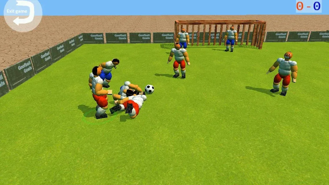 Goofball Goals Soccer Game 3D (Гуфбол Голз Соккер Гейм 3Д) МОД/Взлом [Бесконечные деньги, Монеты и Мега MOD] Screenshot 4