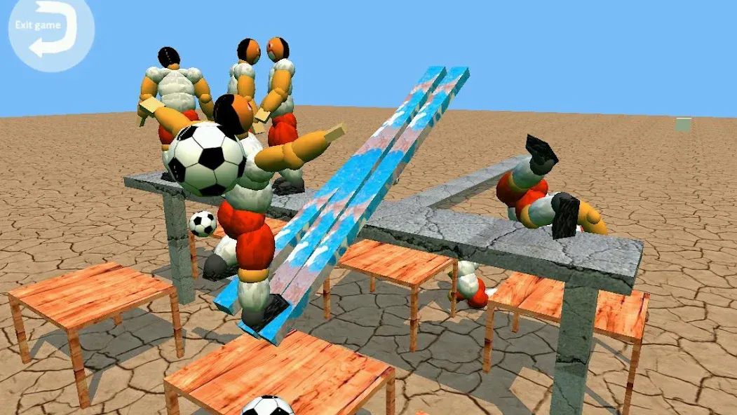 Goofball Goals Soccer Game 3D (Гуфбол Голз Соккер Гейм 3Д) МОД/Взлом [Бесконечные деньги, Монеты и Мега MOD] Screenshot 5