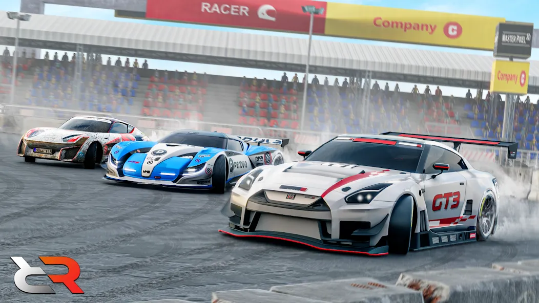 Real Rally Drift & Rally Race (Риал Ралли) МОД/Взлом [Меню, Бесконечные монеты и Открытые уровни] Screenshot 1