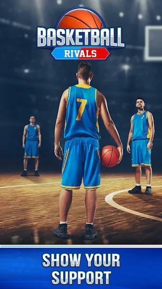 Basketball Rivals: Sports Game (Баскетбол Ривалс) МОД/Взлом [Деньги, Монеты и Меню MOD] Screenshot 5