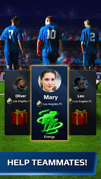 Football Rivals: Soccer Game (Футбольные соперники) МОД/Взлом [Много монет, Открытые уровни и Мега MOD] Screenshot 4