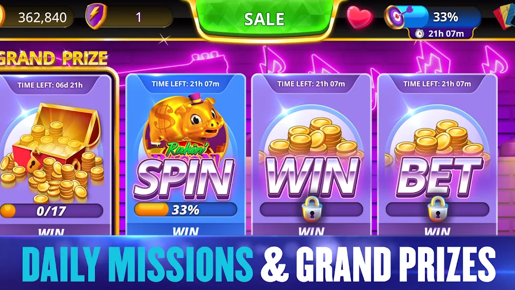 Hard Rock Jackpot Casino (Хард Рок Джекпот Казино) МОД/Взлом [Много монет, Открытые уровни и Мега MOD] Screenshot 3