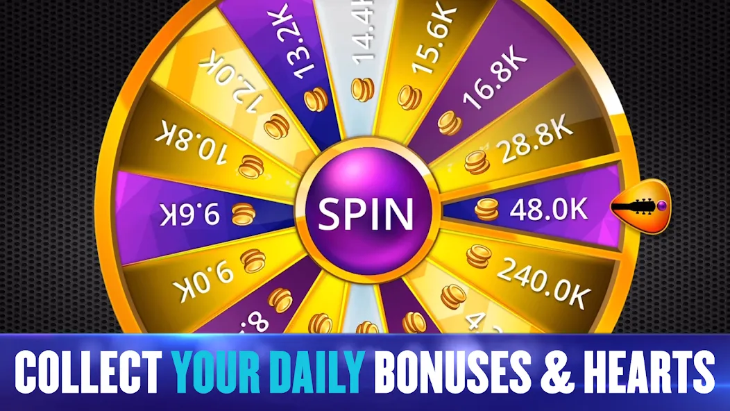 Hard Rock Jackpot Casino (Хард Рок Джекпот Казино) МОД/Взлом [Много монет, Открытые уровни и Мега MOD] Screenshot 4