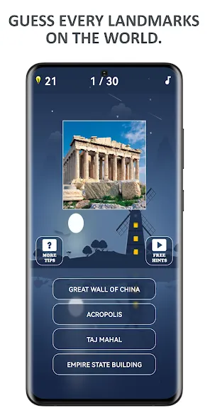 Flags of World Countries Quiz МОД/Взлом [Бесконечные деньги, Монеты и Мега MOD] Screenshot 5