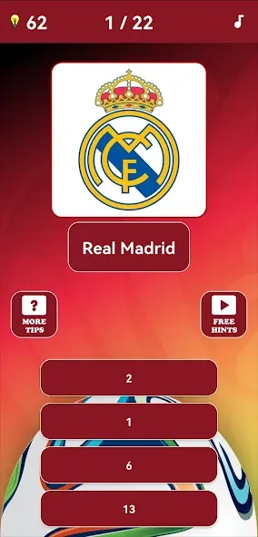 Guess the Soccer Logo Quiz МОД/Взлом [Все открыто, Дополнительные деньги и Меню MOD] Screenshot 4