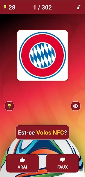 Guess the Soccer Logo Quiz МОД/Взлом [Все открыто, Дополнительные деньги и Меню MOD] Screenshot 5