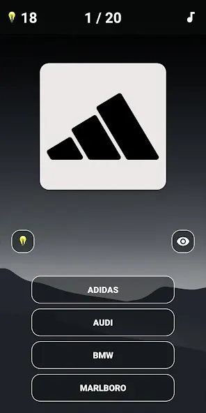 Logo Quiz - Brand Game МОД/Взлом [Все открыто, Дополнительные деньги и Меню MOD] Screenshot 1