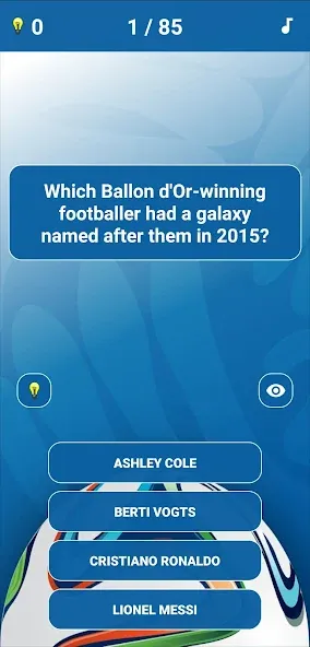 Soccer Clubs Logo Quiz МОД/Взлом [Меню, Бесконечные монеты и Открытые уровни] Screenshot 4
