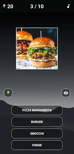 Guess the Food: Food Quiz МОД/Взлом [Меню, Бесконечные монеты и Открытые уровни] Screenshot 5