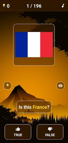 Geography Quiz - World Flags 1 МОД/Взлом [Много денег, Монет и Все открыто] Screenshot 3