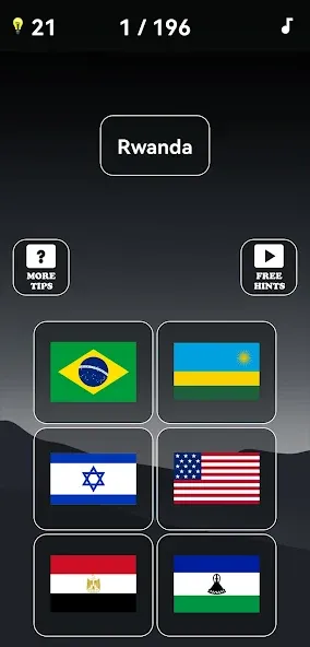 Guess the World Map Quiz МОД/Взлом [Много денег, Монет и Все открыто] Screenshot 3