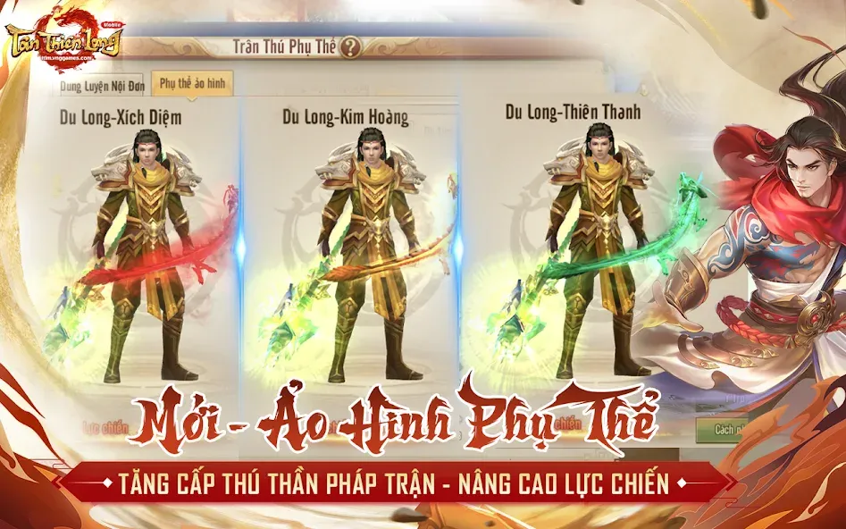 Tân Thiên Long Mobile МОД/Взлом [Много монет, Открытые уровни и Мега MOD] Screenshot 3