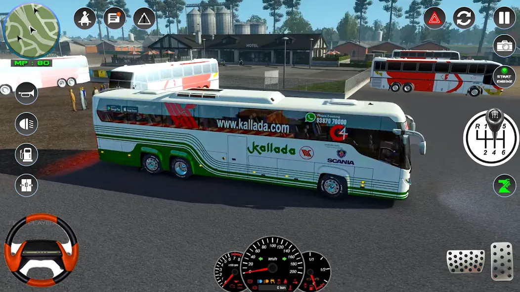 Bus Simulator 2023 - City Bus МОД/Взлом [Много монет, Открытые уровни и Мега MOD] Screenshot 5