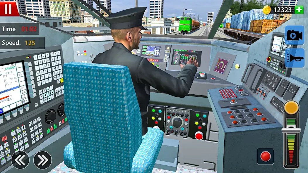 Train Driver Simulator Game МОД/Взлом [Меню, Бесконечные монеты и Открытые уровни] Screenshot 2