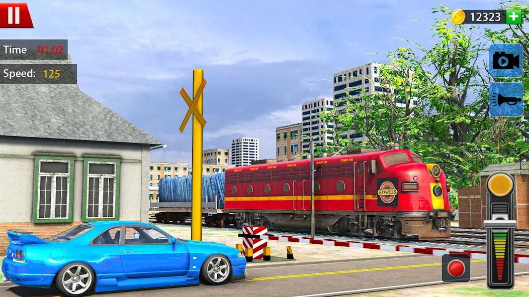 Train Driver Simulator Game МОД/Взлом [Меню, Бесконечные монеты и Открытые уровни] Screenshot 3