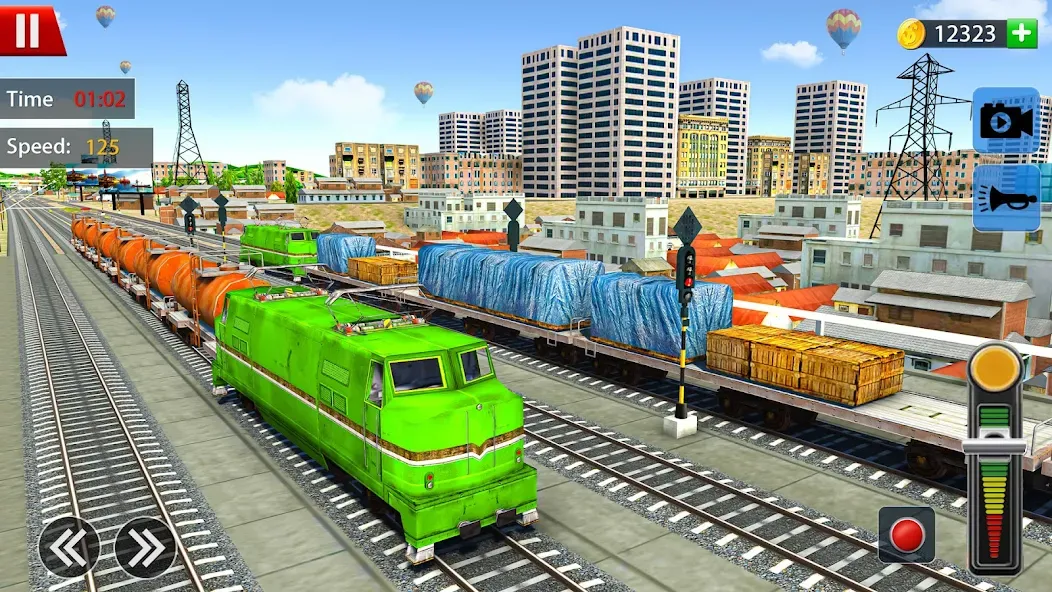 Train Driver Simulator Game МОД/Взлом [Меню, Бесконечные монеты и Открытые уровни] Screenshot 4