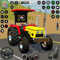 Скачать Взломанная Real Farmer Tractor Drive Game на Андроид - много денег