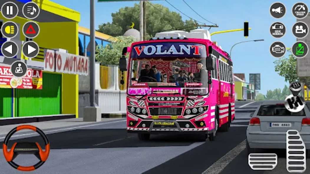 Real Passenger Bus Driving Sim МОД/Взлом [Меню, Бесконечные монеты и Открытые уровни] Screenshot 3