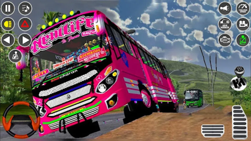 Real Passenger Bus Driving Sim МОД/Взлом [Меню, Бесконечные монеты и Открытые уровни] Screenshot 4