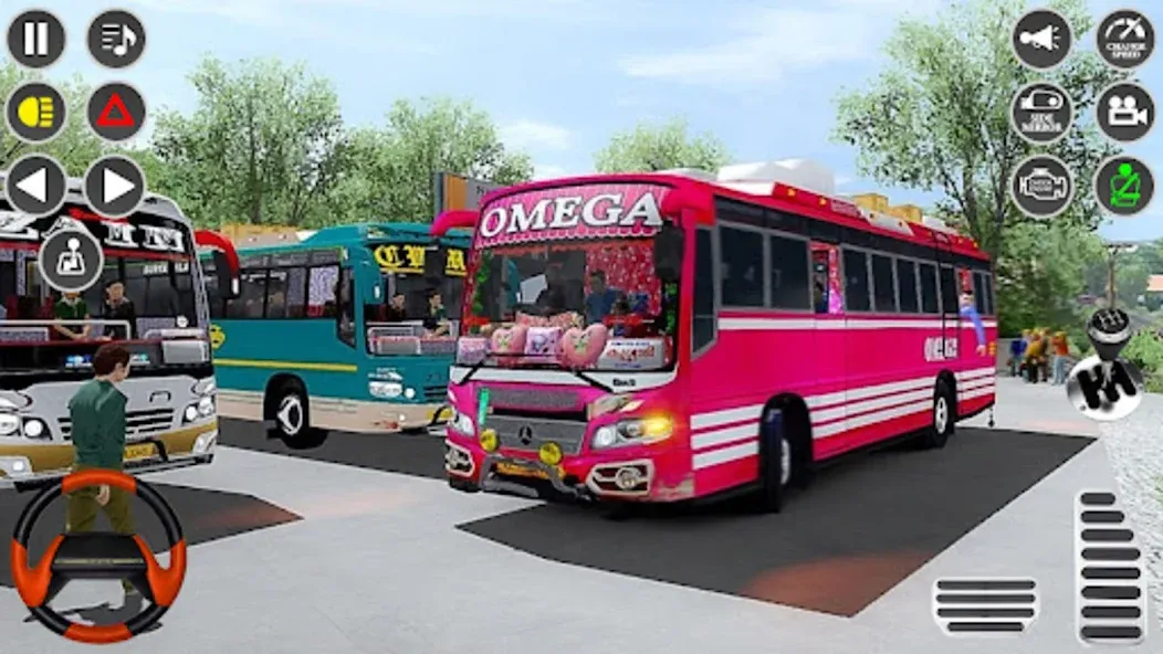 Real Passenger Bus Driving Sim МОД/Взлом [Меню, Бесконечные монеты и Открытые уровни] Screenshot 5