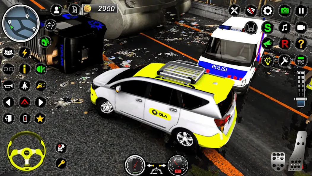 City Taxi Games Taxi Simulator (Русские такси игры на автомобилях) МОД/Взлом [Все открыто, Дополнительные деньги и Меню MOD] Screenshot 2
