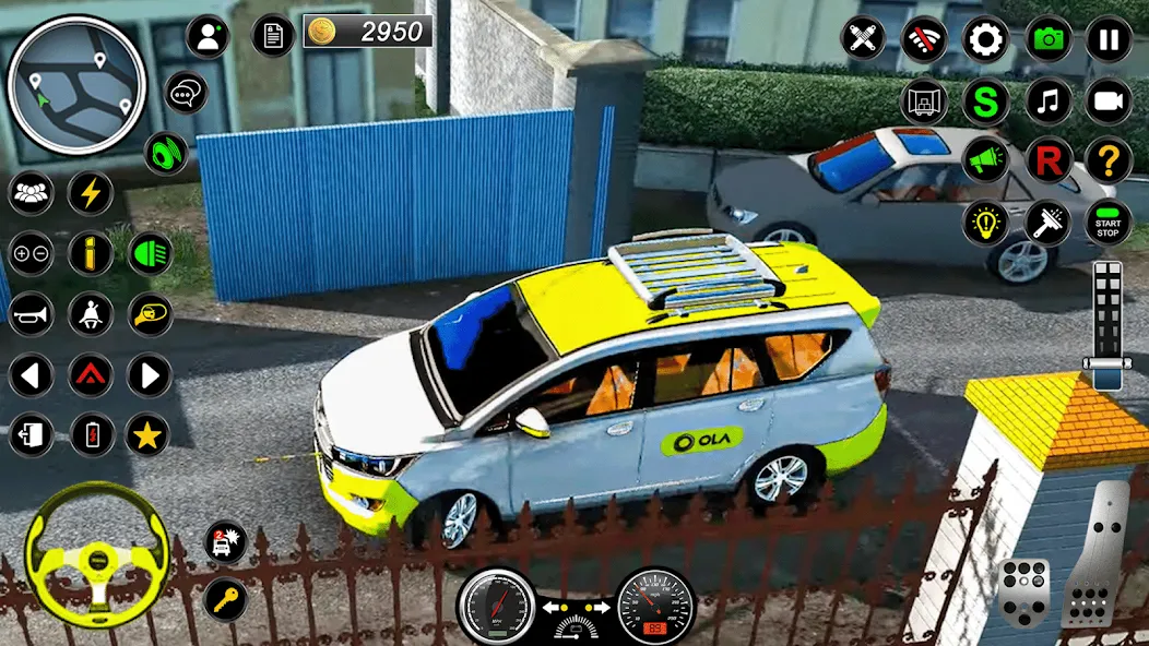 City Taxi Games Taxi Simulator (Русские такси игры на автомобилях) МОД/Взлом [Все открыто, Дополнительные деньги и Меню MOD] Screenshot 5