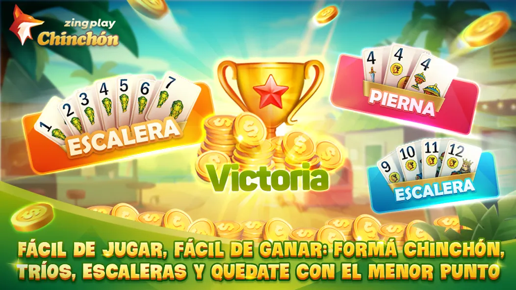 ChinChón Zingplay Juego Online МОД/Взлом [Меню, Бесконечные монеты и Открытые уровни] Screenshot 3