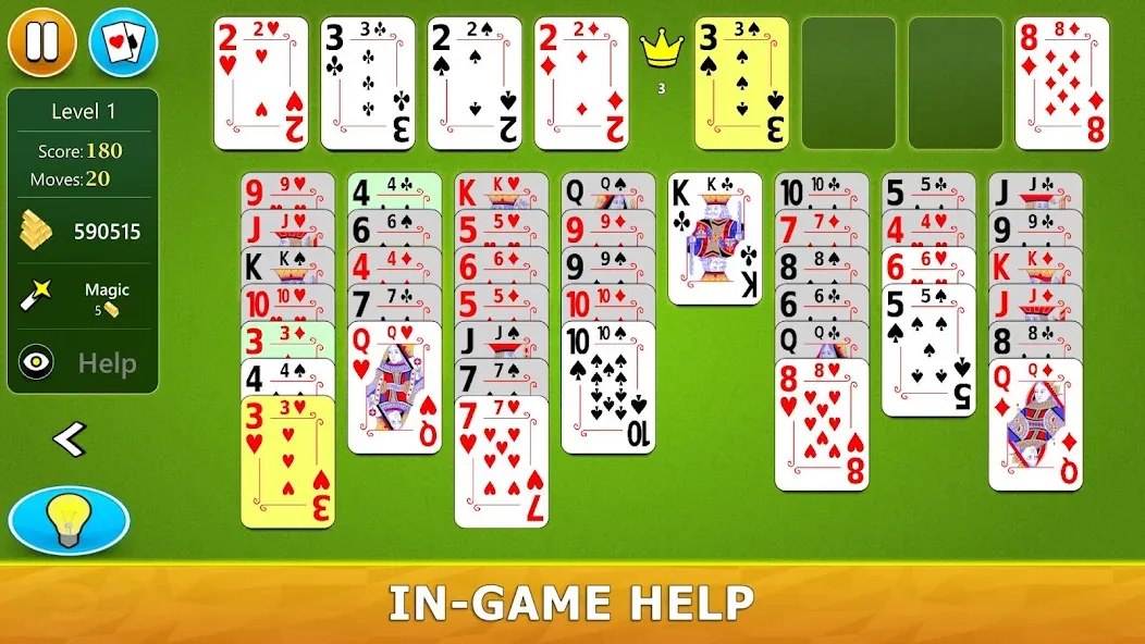 FreeCell Solitaire - Card Game МОД/Взлом [Бесконечные деньги, Монеты и Мега MOD] Screenshot 5