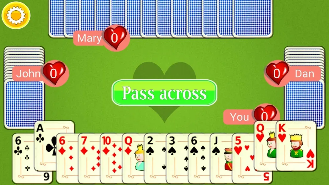 Hearts Mobile МОД/Взлом [Все открыто, Дополнительные деньги и Меню MOD] Screenshot 3