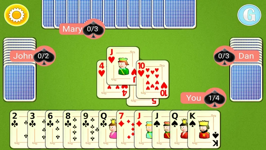 Spades Mobile МОД/Взлом [Все открыто, Дополнительные деньги и Меню MOD] Screenshot 5