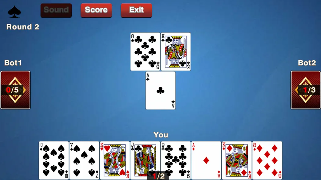 3 2 5 Perfect Offline CardGame (Идеальная оффлайн карточная игра) МОД/Взлом [Меню, Бесконечные монеты и Открытые уровни] Screenshot 1
