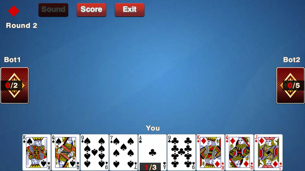 3 2 5 Perfect Offline CardGame (Идеальная оффлайн карточная игра) МОД/Взлом [Меню, Бесконечные монеты и Открытые уровни] Screenshot 2