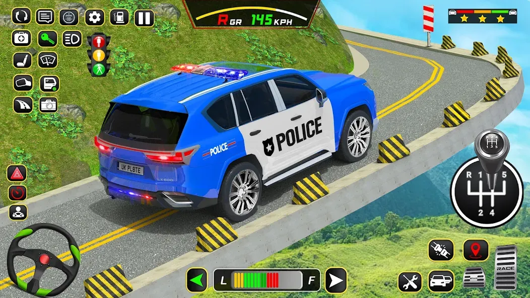 Police Car Driving School Game (Полицейская школа вождения автомобилей) МОД/Взлом [Много монет, Открытые уровни и Мега MOD] Screenshot 3