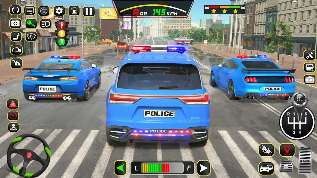 Police Car Driving School Game (Полицейская школа вождения автомобилей) МОД/Взлом [Много монет, Открытые уровни и Мега MOD] Screenshot 4
