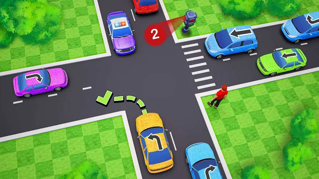 Traffic Jam - Car Escape Games (Паркинг Джем 3D) МОД/Взлом [Все открыто, Дополнительные деньги и Меню MOD] Screenshot 4