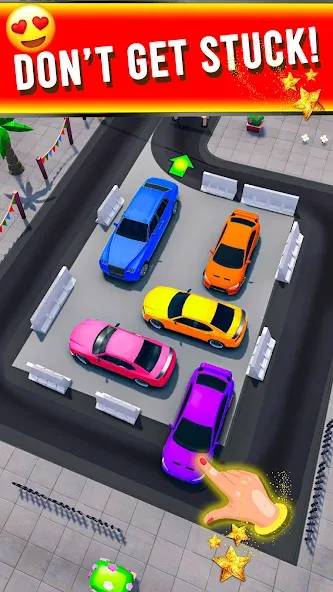 Traffic Jam - Car Escape Games (Паркинг Джем 3D) МОД/Взлом [Все открыто, Дополнительные деньги и Меню MOD] Screenshot 5