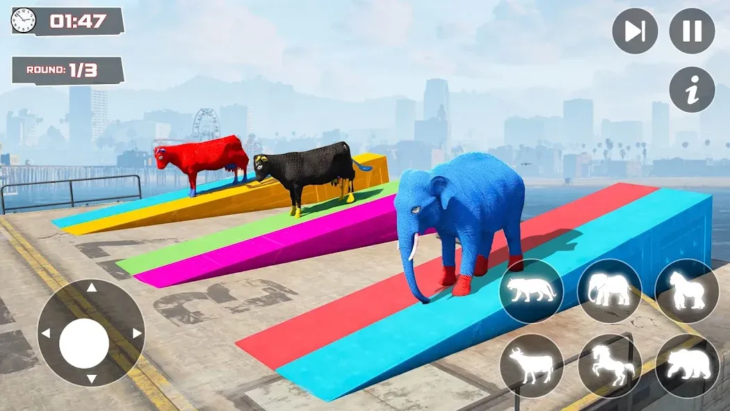 GT Animal 3D: Racing Game (Анимал Симулятор 3D) МОД/Взлом [Все открыто, Дополнительные деньги и Меню MOD] Screenshot 2