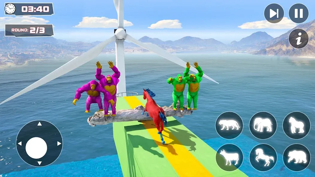 GT Animal 3D: Racing Game (Анимал Симулятор 3D) МОД/Взлом [Все открыто, Дополнительные деньги и Меню MOD] Screenshot 4