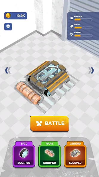 Scrap Robot Fighting (Скрап Робот Файтинг) МОД/Взлом [Все открыто, Дополнительные деньги и Меню MOD] Screenshot 5