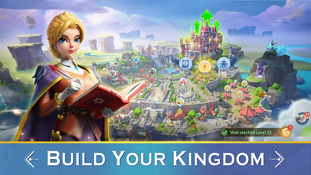 Infinity Kingdom (Инфинити Кингдом) МОД/Взлом [Все открыто, Дополнительные деньги и Меню MOD] Screenshot 2