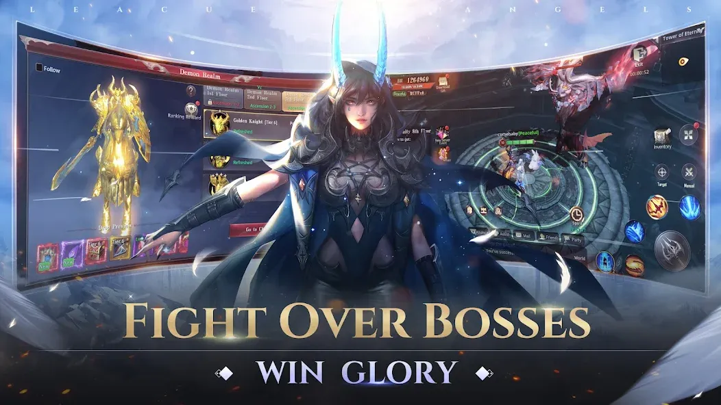 League of Angels: Chaos МОД/Взлом [Много монет, Открытые уровни и Мега MOD] Screenshot 3