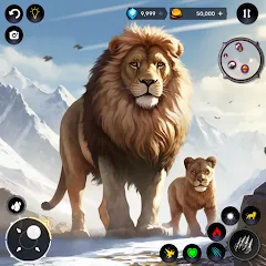 Скачать Lion Simulator Wild Lion Games Взлом (много денег) на Андроид бесплатно