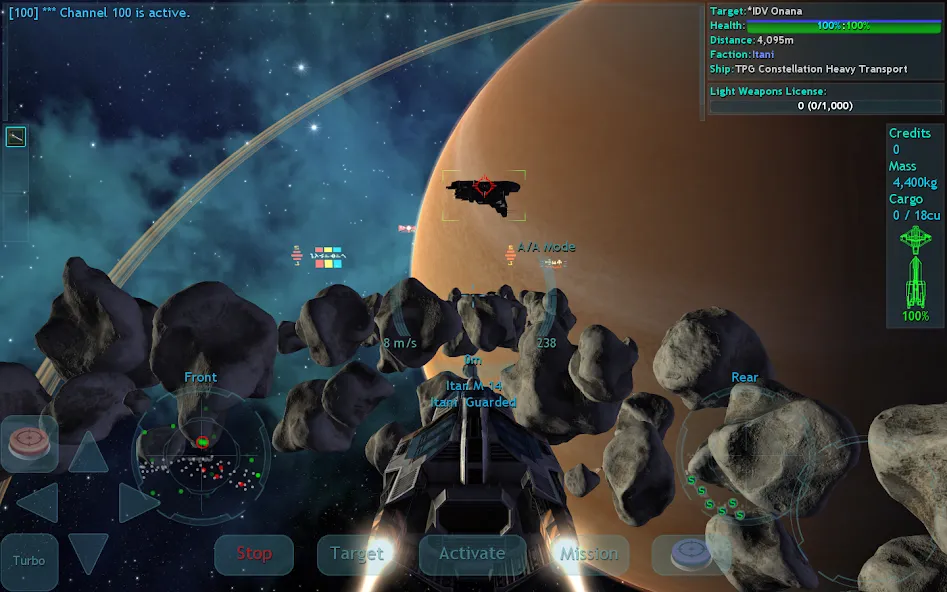 Vendetta Online (3D Space MMO) (Вендетта Онлайн) МОД/Взлом [Деньги, Монеты и Меню MOD] Screenshot 3
