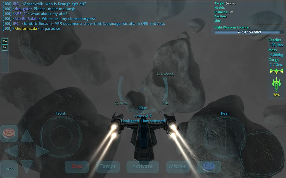 Vendetta Online (3D Space MMO) (Вендетта Онлайн) МОД/Взлом [Деньги, Монеты и Меню MOD] Screenshot 5