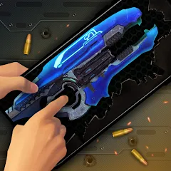 Скачать Gun Simulator 3D & Time Bomb Взлом (Все оружия разблокированы) на Android