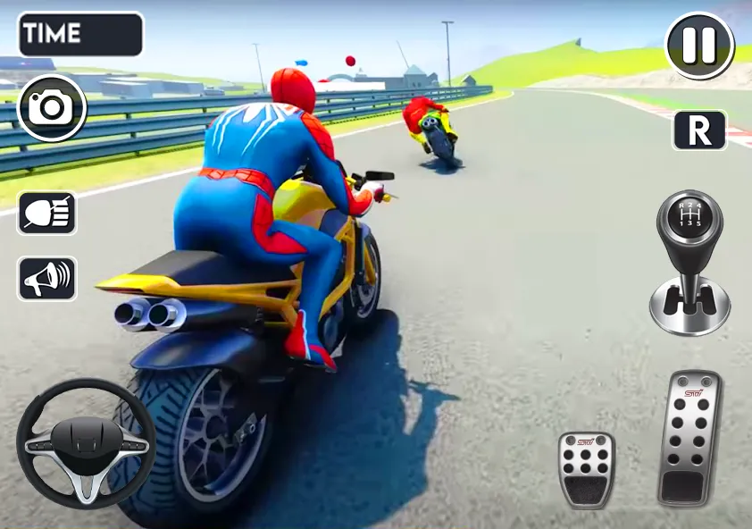 Spider Bike Stunt 3D Mega Ramp МОД/Взлом [Деньги, Монеты и Меню MOD] Screenshot 2