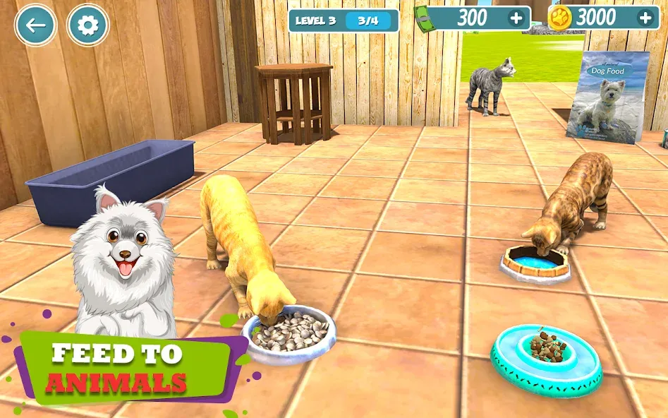 My Pet Animal Shelter World МОД/Взлом [Много монет, Открытые уровни и Мега MOD] Screenshot 4